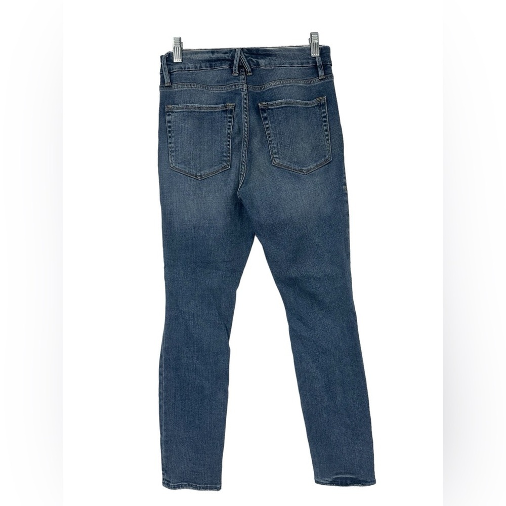 Good American Cropped Blue Denim Size 2 - Picture 3 of 4